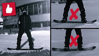 Jaki rozstaw nóg na desce snowboardowej [upl. by Sirej]