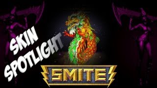 Smite  Premium Skin Spotlights  Sacred Dragon Ao Kuang [upl. by Ingrid502]