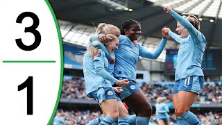 Manchester City vs Manchester United 31 Highlights amp Goals  Womens Super League 2024 [upl. by Gnues]