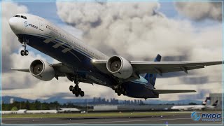 FLIGHT SIMULATOR 2020  LISBOA ✈ AMESTERDÃO com PMDG B777300  IVAO [upl. by Podvin946]