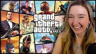 Reacting to the GTA 5 trailers for reasons [upl. by Glassman]