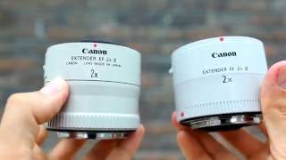 Canon extender Mark III vs Mark II Can you stack them together [upl. by Goldenberg]