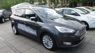 2015  Ford Grand CMax  Exterior and Interior  Auto Show StuttgartCity mobil 2015 [upl. by Savill]