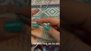 Bullion Shells Stitch Hat Tutorial Part 1 See it in my videos [upl. by Cleaves]