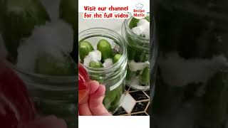 PICKLED CUCUMBER RECIPE [upl. by Repard]