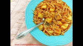 Pasta e Patate  Pasta and Potatoes  Rossellas Cooking with Nonna [upl. by Arodal413]