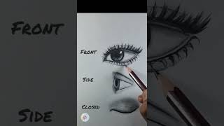 How to draw eyelashes [upl. by Assiralk]