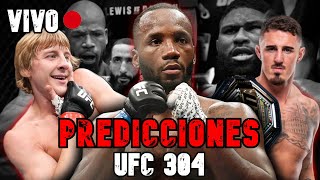 PREDICCIONES UFC304  VERGUENZA [upl. by Argela]