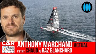 Transat Jacques Vabre 2023  Anthony Marchand Ultim Actual  Cétait chaud au Raz Blanchard [upl. by Ricarda]