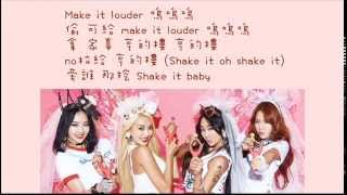 空耳 SISTAR  SHAKE IT [upl. by Nemraciram]