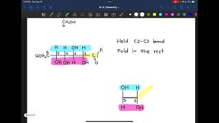 Converting Dglucose from Fischer to Haworth [upl. by Qahsi]