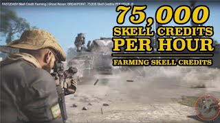 FASTEASY Skell Credit Farming  Ghost Recon BREAKPOINT 75000 Skell Credits PER HOUR [upl. by Kenaz]