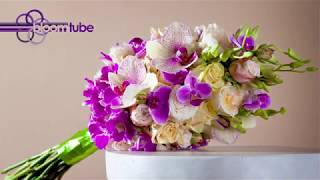 How to make a bridal bouquet tutorial [upl. by Darum]