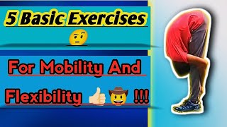 5 exercises for mobility 😍   Mobility exercises 👍🏻 [upl. by Eriha]