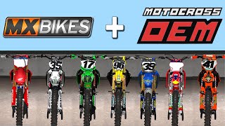 How to Download OEM Bikes in MX Bikes  Fast and Simple [upl. by Treacy]