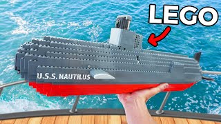 I Built a LEGO Submarine [upl. by Omland915]