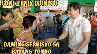 BATANG TONDO PANALO SA DAMI NG BENIPISYO KAY CONGERNIX DIONISIO [upl. by Leirbma107]