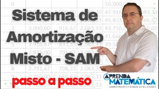 Sistema Amortização Misto  SAM [upl. by Essined578]