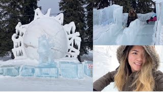 2023 World Ice Art Championship in Fairbanks Alaska [upl. by Tada]