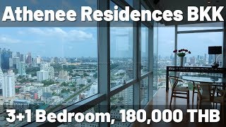 31 Bedroom Bangkok Athenee Residences amazing view [upl. by Akaya638]