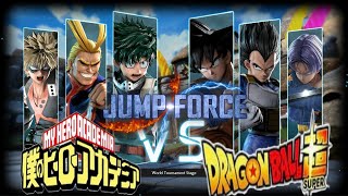 Jump Force Boku no Hero Academia Vs Dragon Ball [upl. by Adalard]