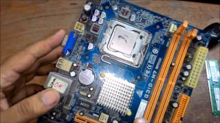 How to Repair No Display motherboard Monitor going to sleep problem [upl. by Alema109]