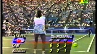 Gabriela Sabatini v Steffi Graf US Open 1993 pt4 [upl. by Targett]