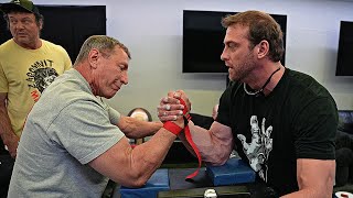 Ron Bath VS Matt Mask VS Whisperer VS Paul Linn  ARM WRESTLING 2024 [upl. by Steddman]