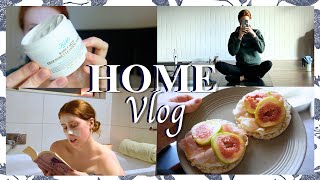 WEEKEND VLOG  A RELAXING WEEKEND YOGA CLAY MASKS DOG WALKS BOOKS amp BATHS [upl. by Fayre698]