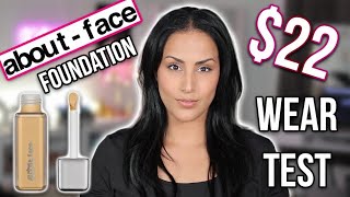 NEW THE PERFORMER SKIN FOCUSED FOUNDATION REVIEW  ABOUTFACE [upl. by Hamrah]