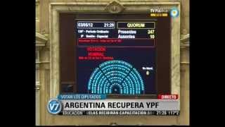 Visión Siete Argentina recuperó YPF [upl. by Nordna5]