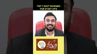 Top 7 Govt Schemes for Start Ups 2022 amp Beyond shorts [upl. by Ailices79]