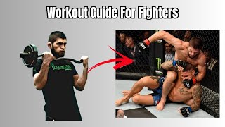 How to workout as an MMA fighters workout plan for MMA fighters [upl. by Ezitram]