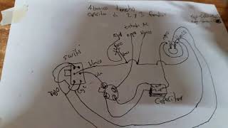 abanico de techo diagrama eléctrico con capasitor de 2 y 3 uf [upl. by Holder]