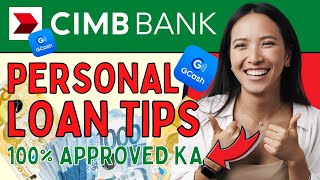 📢CIMB Bank Personal Loan  TIPS PARA SURE NA APPROVED KA SA APPLICATION GCASH X CIMB BANK [upl. by Releehw]