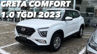 Hyundai Creta Comfort 10 TGDI AT 2023  Vale 125 MIL REAIS [upl. by Ennaer512]