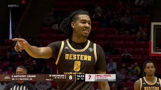 Western Michigan vs Ball State First Half MBB NCAA D1 3 2 2024 [upl. by Amend]