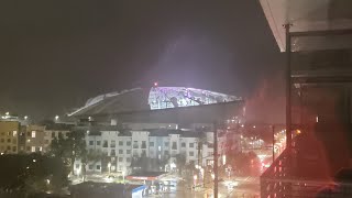 Tropicana Field Damage  Hurricane Milton [upl. by Neomah]