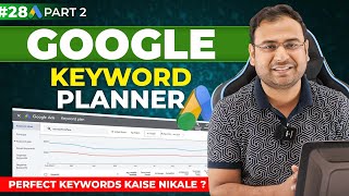 Google Ads Course  Google Keyword Planner  Plan amp Forecasting  Part28  UmarTazkeer [upl. by Anehc]