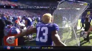 Odell Beckham throws tantrum strikes net [upl. by Esmond893]