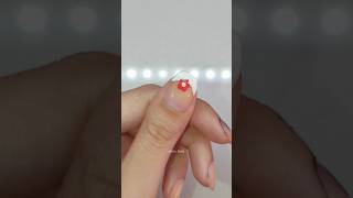 Easy French Nailart design🌸 Nail art for short nails✨nailart nailinspo frenchnails naildesigns [upl. by Lezah]