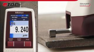 Surface Roughness meter Mitutoyo SJ210  Art No LD0015 [upl. by Aisylla]