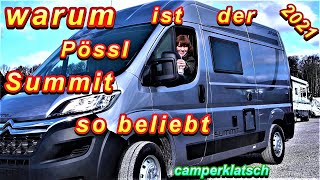 Pössl Summit 540  Prime 🔥 Modell 2021 🔥 günstige Wohnmobile Kastenwagen 🔥 Camper Van Test Review [upl. by Pressman888]