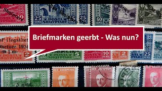 Briefmarken geerbt  Was nun Briefmarkennachlass  Wertschätzung und Vermarktung [upl. by Etom83]