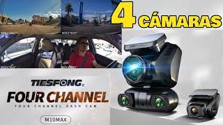 La mejor DASH CAM para tu Auto  TiESFONG M10 Max  La mejor Cámara para auto [upl. by Ailana]