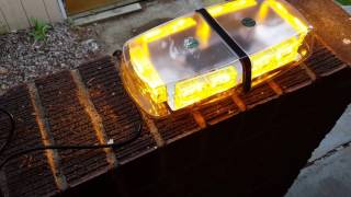 Xprite 36 LED amber lightbar [upl. by Anen]