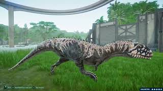 NEW EPIC STOPMOTION BATTLE  3 Raptor amp Indoraptor VS TRex  Jurassic World Evolution 2 [upl. by Ocihc]