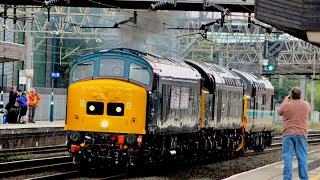 45118’royal artilleryman’40013D213’andania’37409’loch awe’ Passing Stafford with clag 290524 [upl. by Redmer]