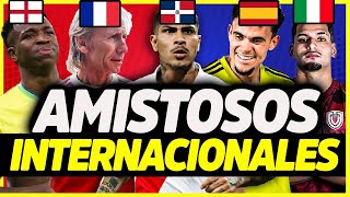 ¿CÓMO LLEGA CADA SELECCIÓN AMISTOSOS COMPLICADOS  SUDAMÉRICA VS EUROPA  ANÁLISIS [upl. by Ellegna965]