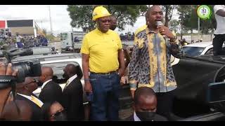 Brave Chamisa Addresses Party Supporters in Front of Armed Police Officers in Marondera [upl. by Lamrej621]